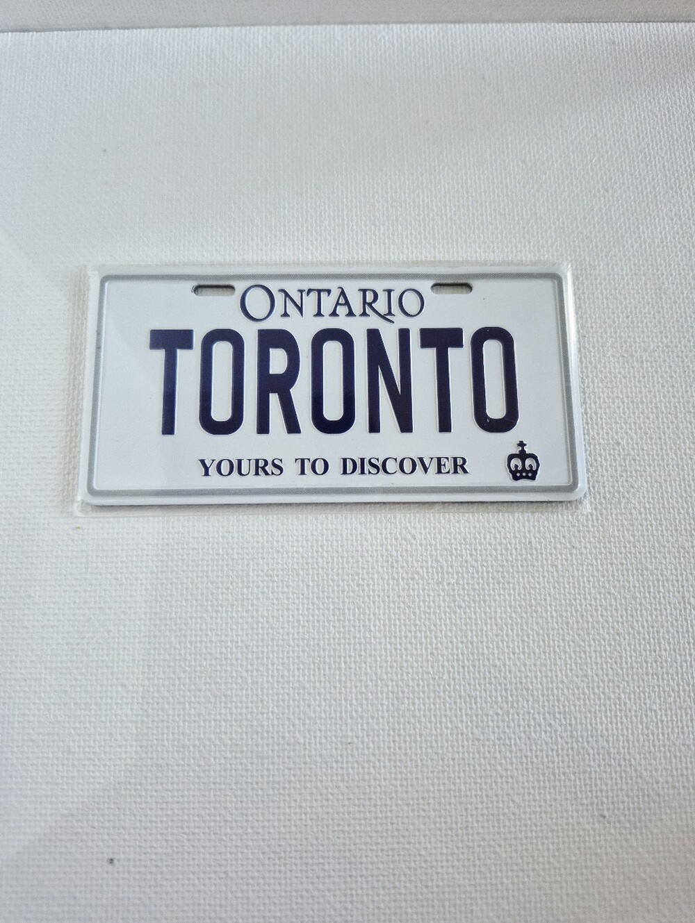 🎁🆓 TORONTO Ontario License Plate Fridge Magnet